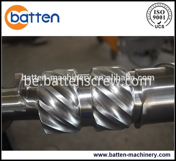 90/28 PP, PE грануляванай перапрацоўкай экструзійнай шрубавай бочкай